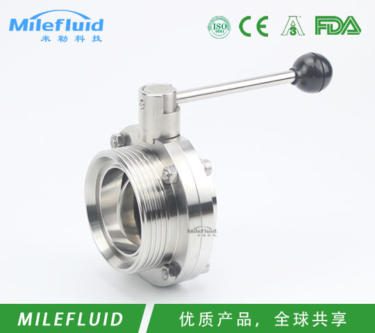 外螺纹焊接蝶阀